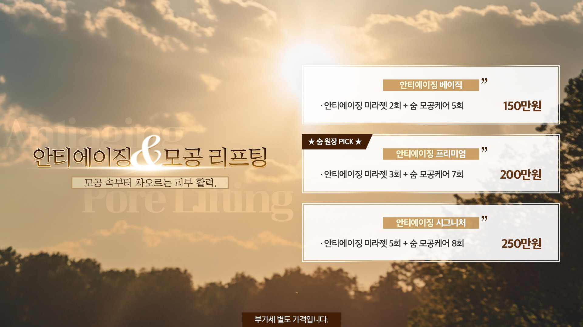 안티에이징&모공 리프팅